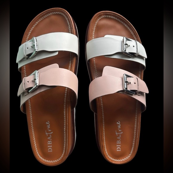 Diba True Carol Bee genuine leather upper buckled sandle MSRP $110 (9.5 M) - Picture 1 of 11